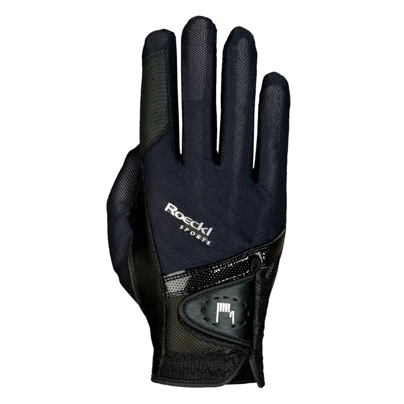 Roeckl Madrid Adult Riding Gloves - Black