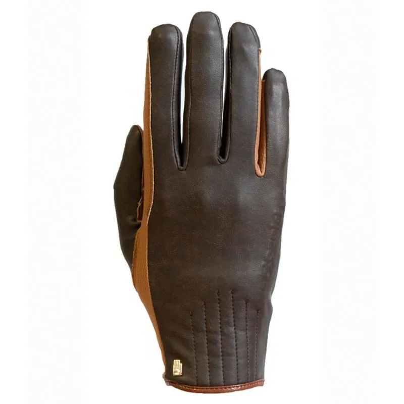 Roeckl Wels Riding Gloves-Mocha Antique