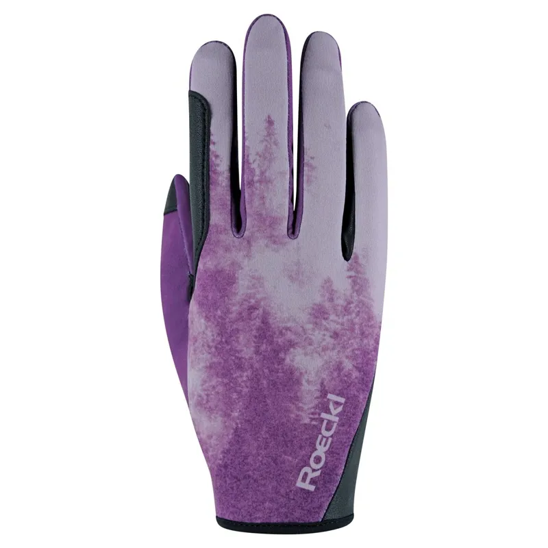 Roeckl Wing Winter Adult Riding Gloves - Berry