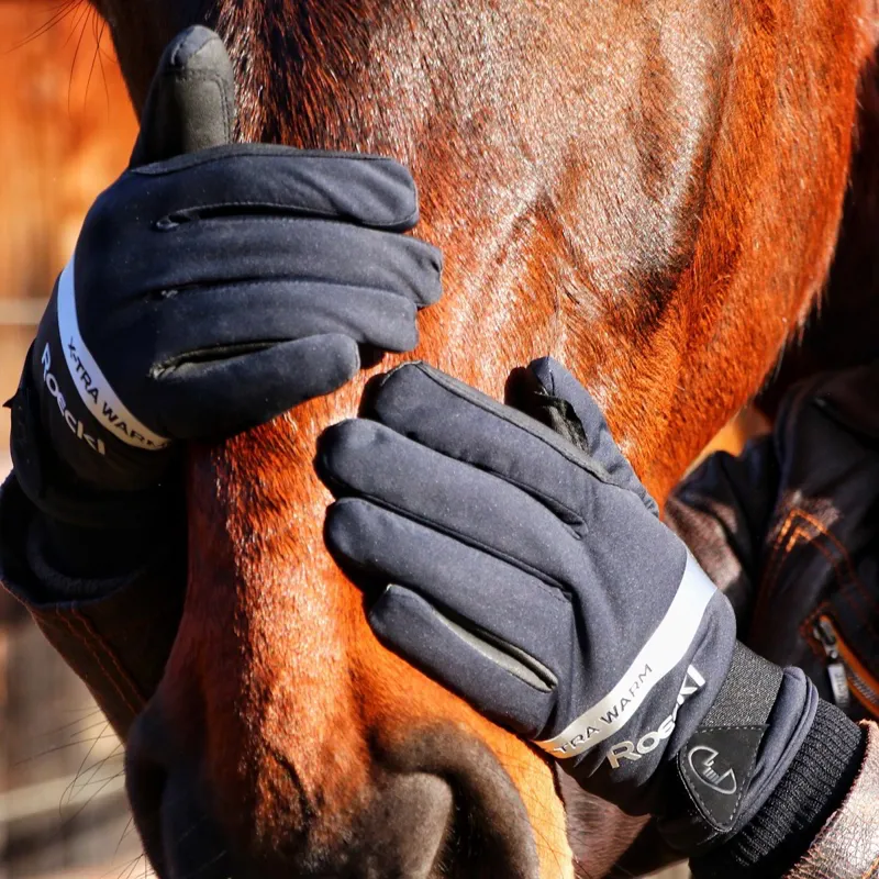 Roeckl Wynne Adult Winter Riding Gloves - Black-2