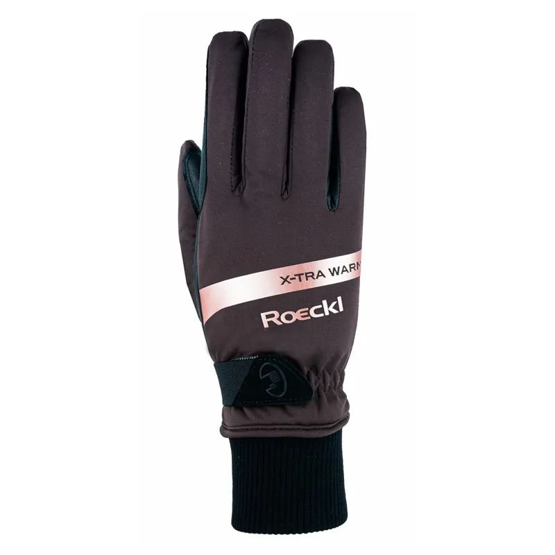 Roeckl Wynne Winter Adult Riding Gloves - Mocha
