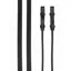 LeMieux Rolled Reins - Black/Silver