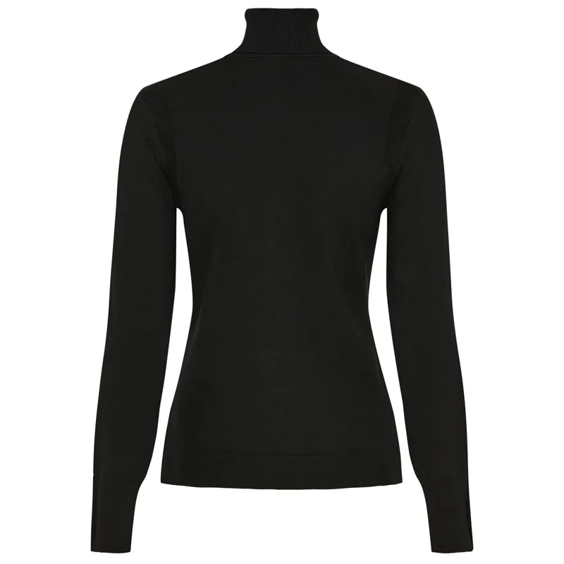 Catago Bash Women's Turtleneck Pullover - Black-1