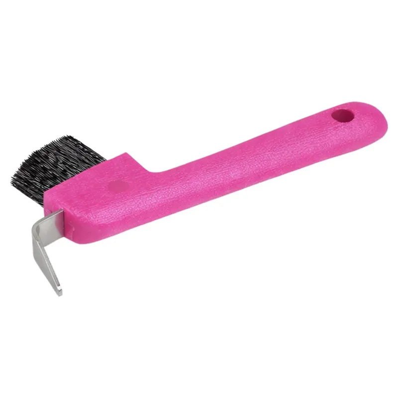 Roma Deluxe Hoof Pick - Dark Pink