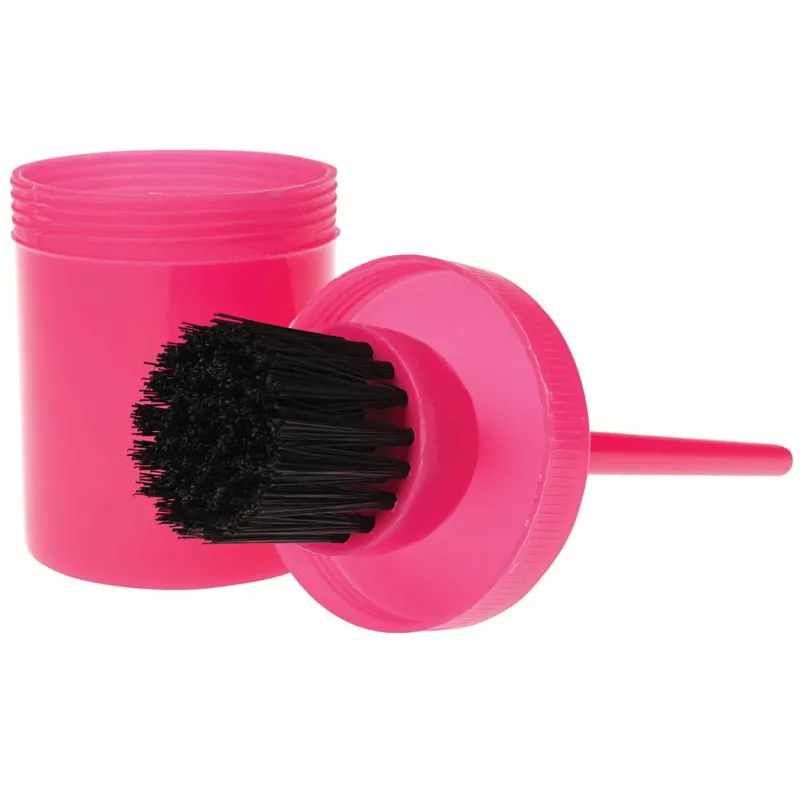 Roma Brights Hoof Oil Brush and Bottle in Hot Pink-1