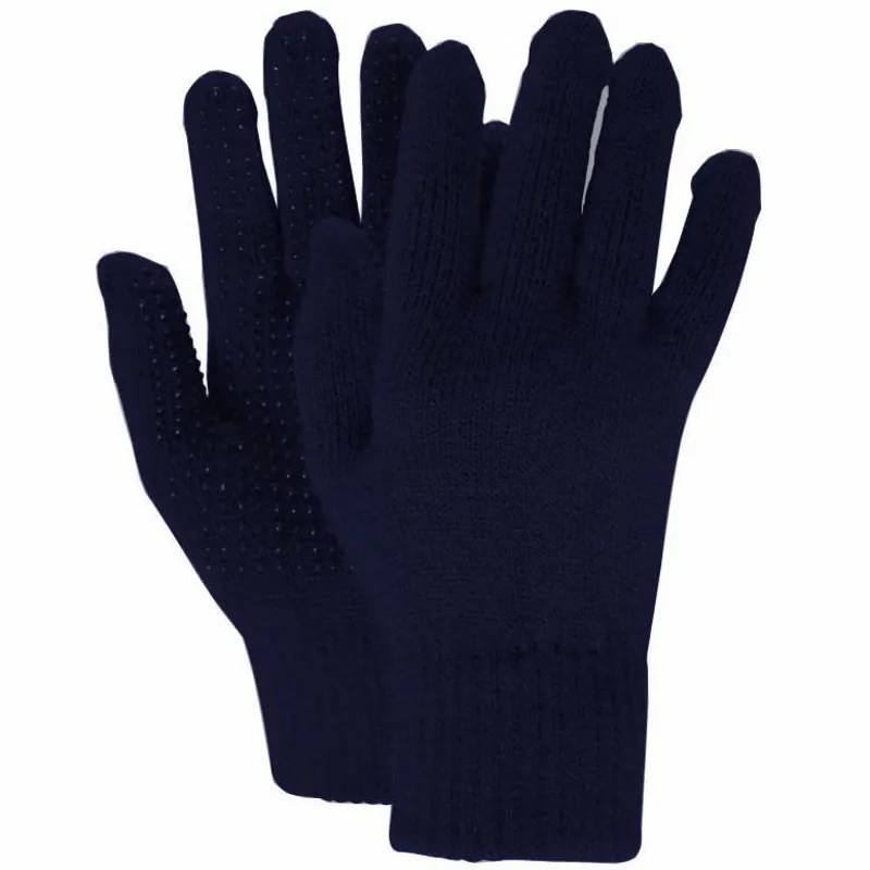 Dublin Magic Pimple Grip Adult Riding Gloves Navy