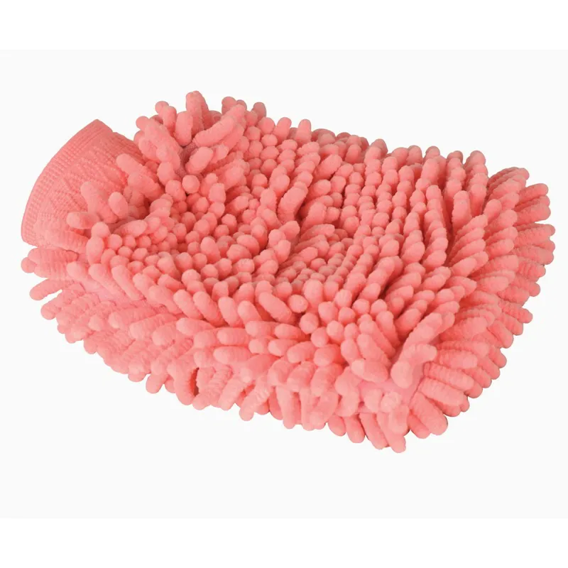 Roma Microfiber Wash Mitt - Pink-1