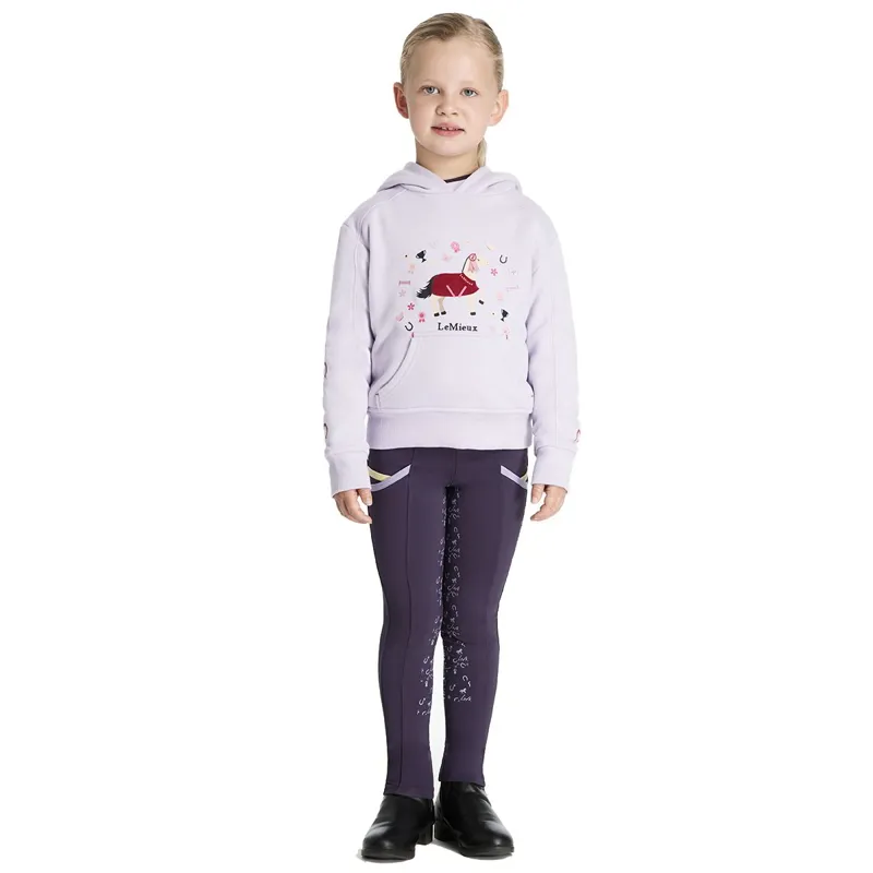 LeMieux Mini Romi Junior Hoodie - Lilac-6
