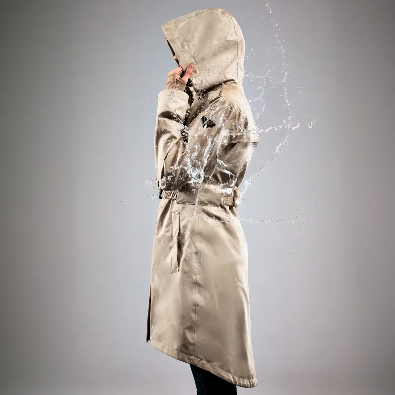 Holland Cooper Rosedale Women's Waterproof Parka Jacket - Stone-1