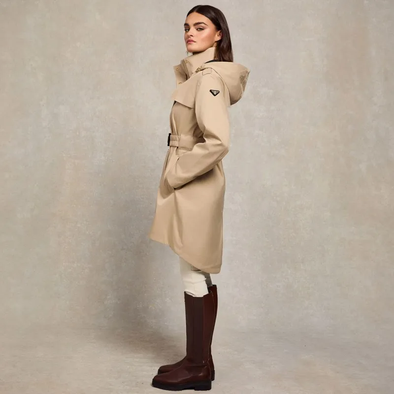 Holland Cooper Rosedale Women's Waterproof Parka Jacket - Stone-7