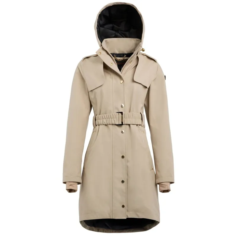 Holland Cooper Rosedale Women's Waterproof Parka Jacket - Stone-8