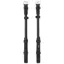 Equiline CP0002 Rounded Cheek Pieces - Black