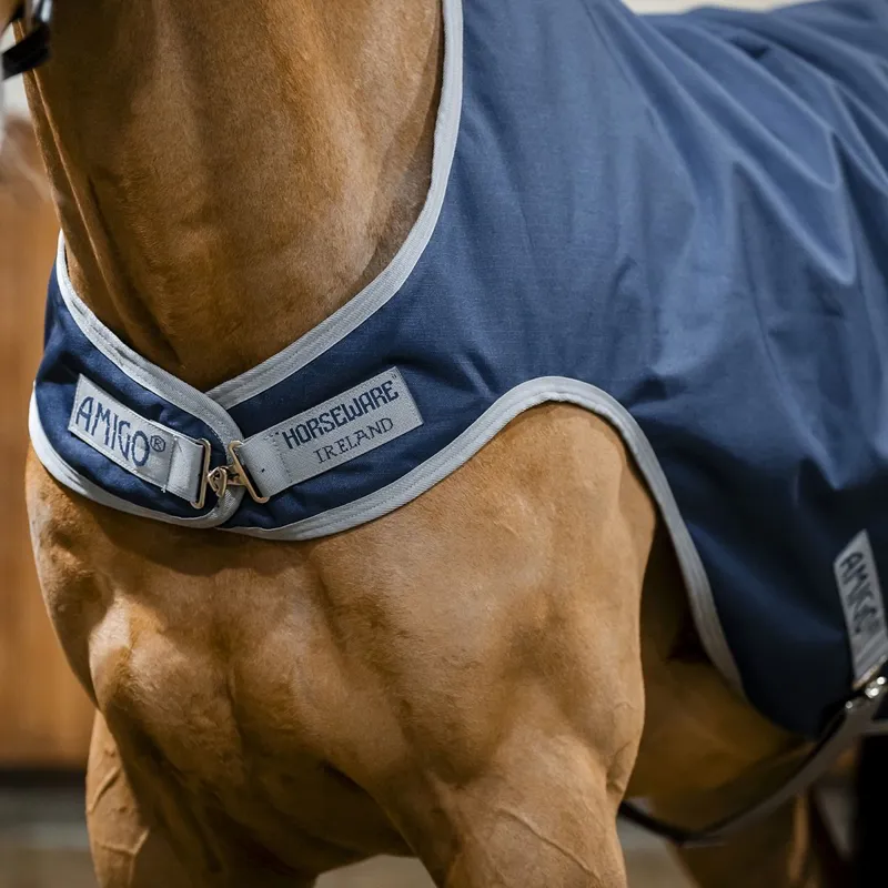 Amigo Ripstop 900D 100g Walker Rug - Navy/Titanium Grey-4