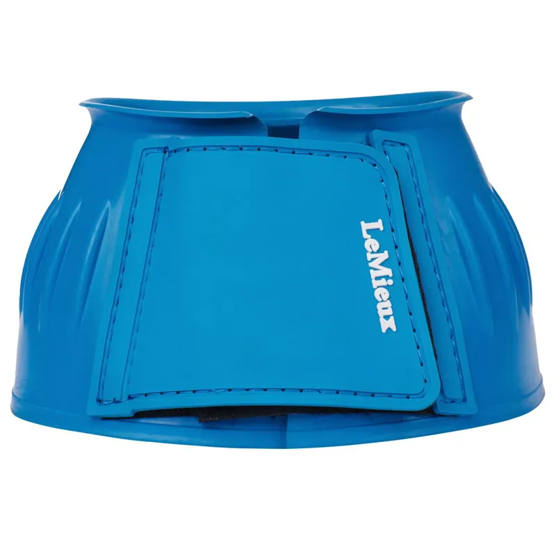 LeMieux Rubber Bell Boots - Benetton Blue-1