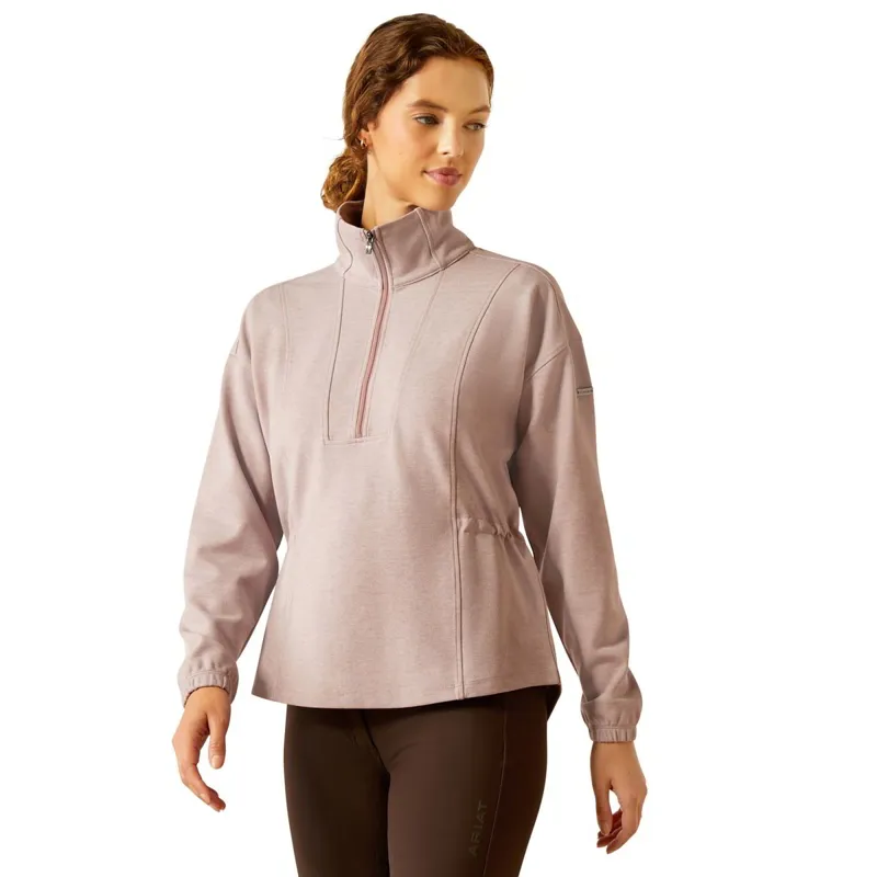 Ariat Ryeland Half-Zip Women's Sweatshirt - Purple Dove