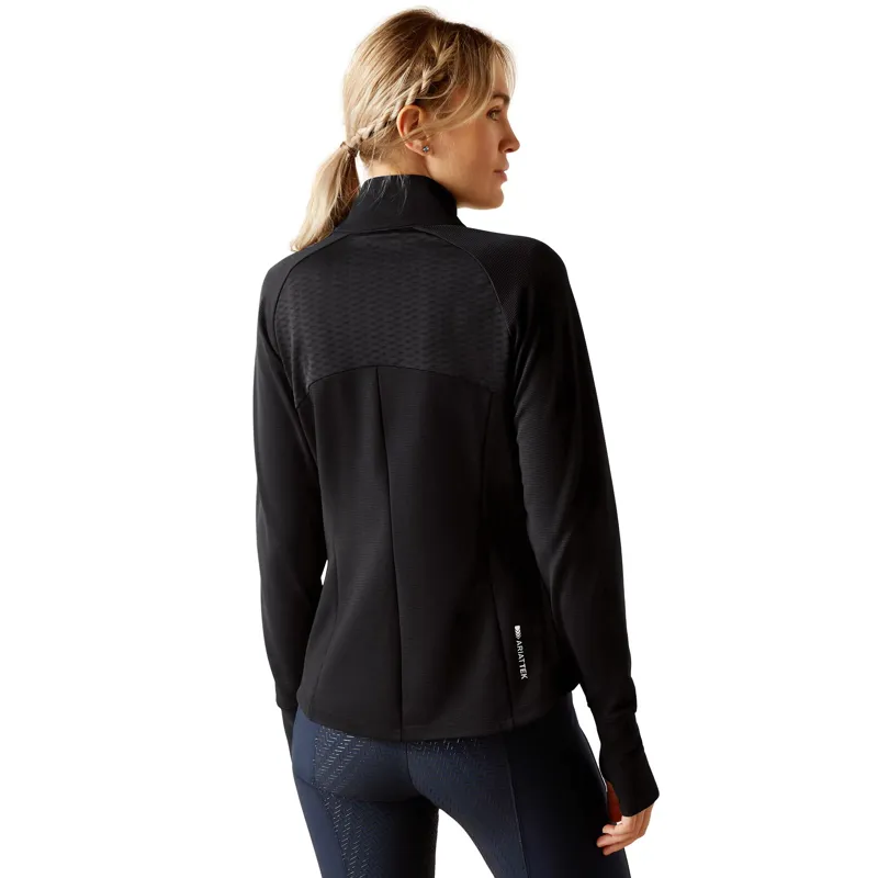 Ariat Bellatrix Full Zip Womens Sweatshirt - Black-2