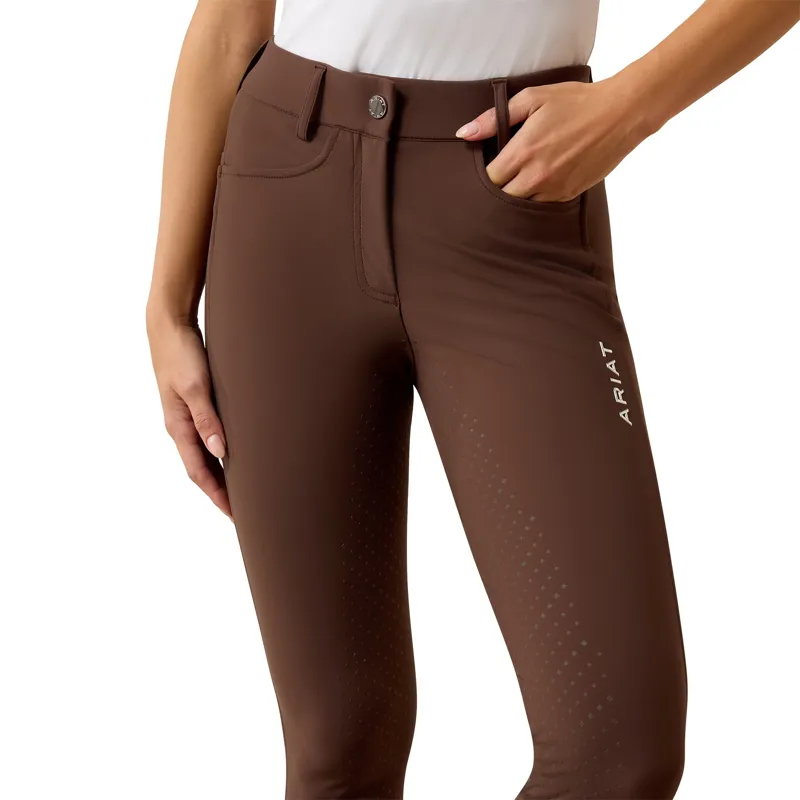 Ariat Tri Factor NT Full Grip Women's Breeches - Pommel Brown-1