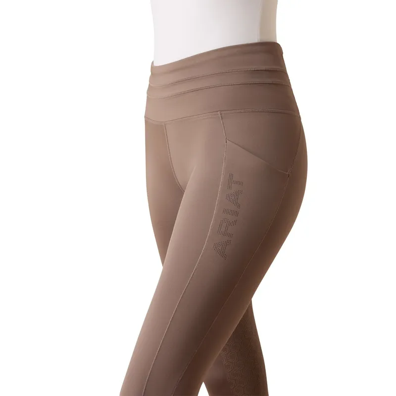 Ariat EOS 2.0 Full Grip Women's Riding Tights - Iron-3