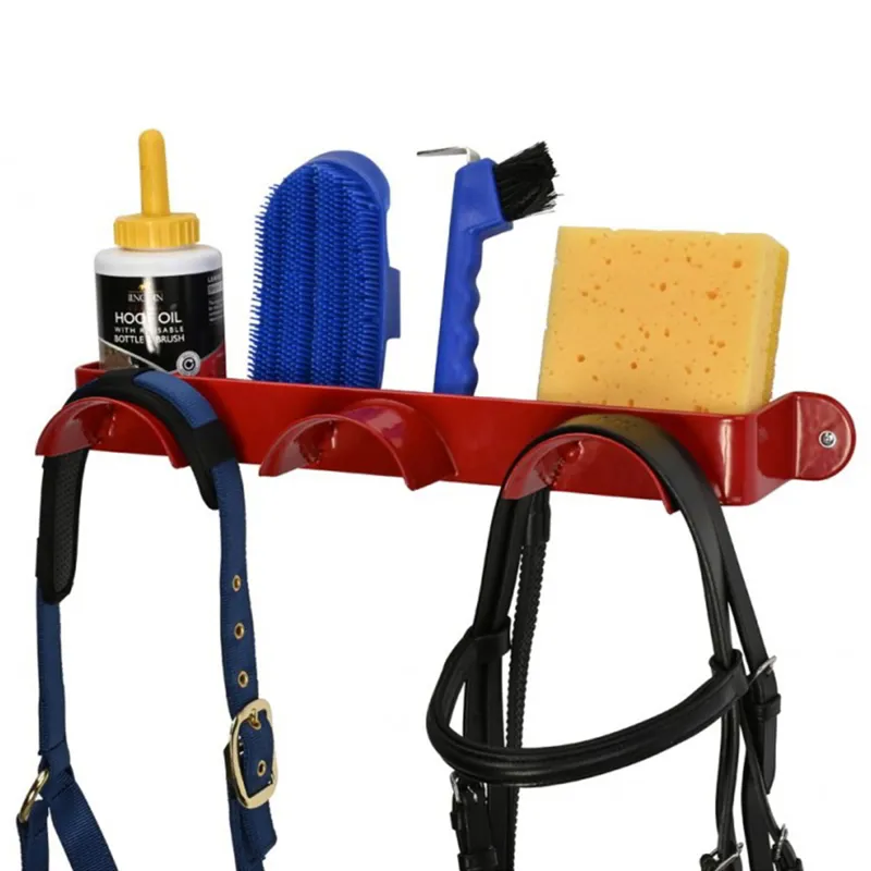 Stubbs Bridle Shelfie - Red-3