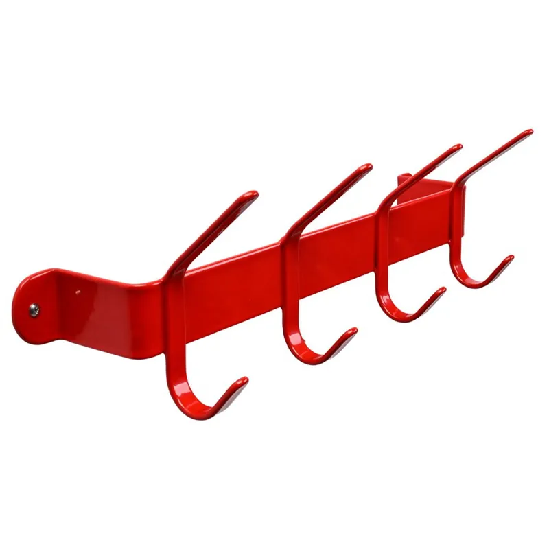 Stubbs Coat Hook Shelfie - Red