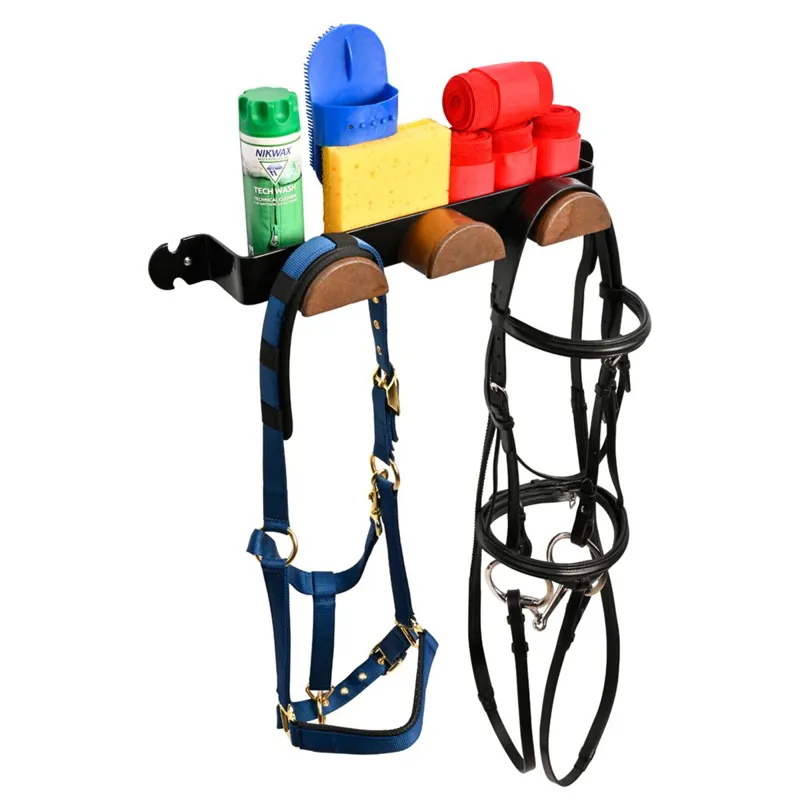 Stubbs Retro Bridle Shelfie - Black-6