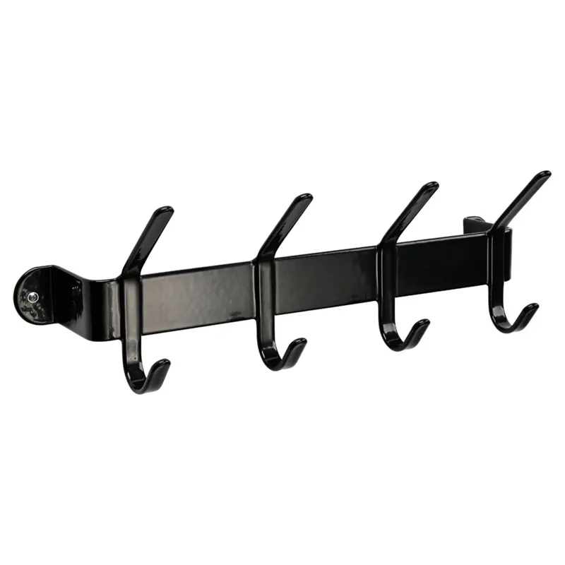 Stubbs Coat Hook Shelfie-Black