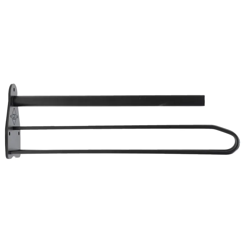 Grooming Deluxe Saddle Rack with Saddle Pad Holder - Black