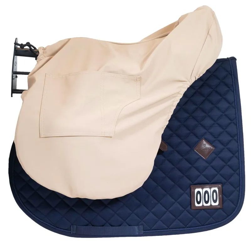 Grooming Deluxe Saddle Rack with Saddle Pad Holder - Black-3