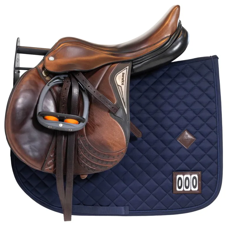 Grooming Deluxe Saddle Rack with Saddle Pad Holder - Black-2