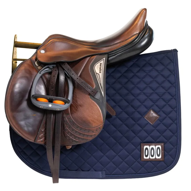 Grooming Deluxe Saddle Rack with Saddle Pad Holder - Gold-1