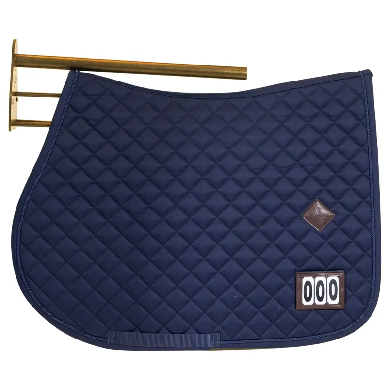 Grooming Deluxe Saddle Rack with Saddle Pad Holder - Gold-2