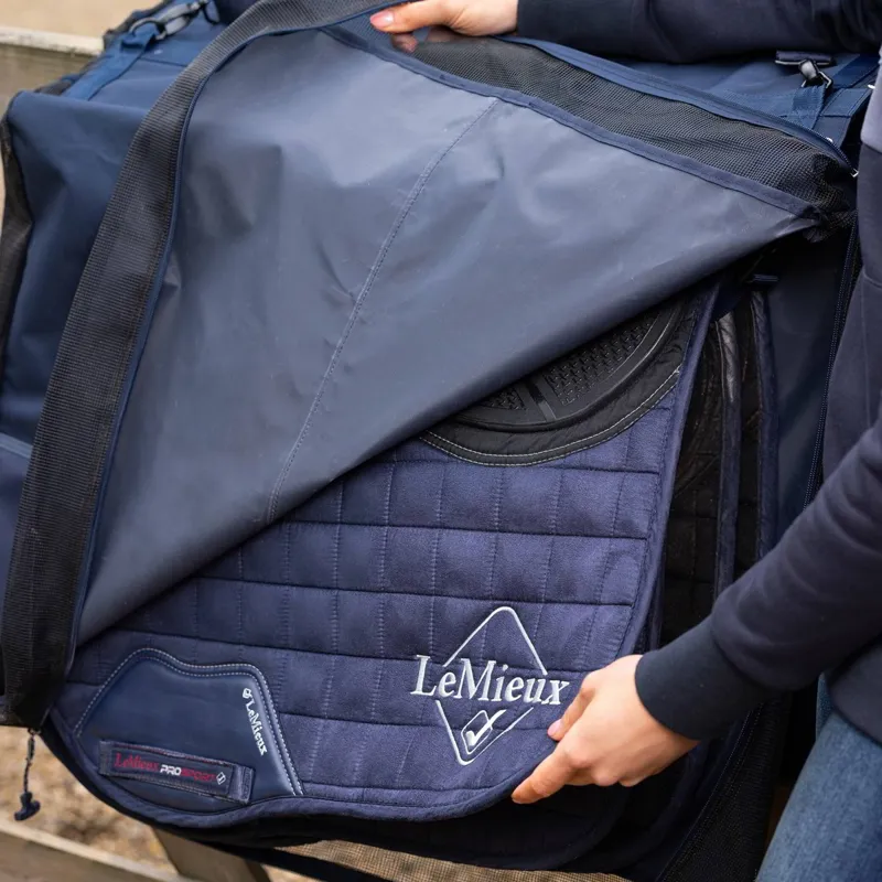 LeMieux Saddle Pad Carry Bag - Navy-2