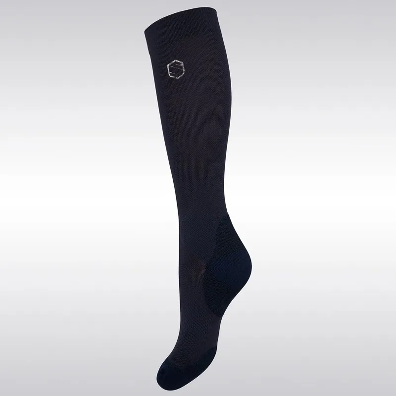 Samshield Balzane Soft Glitter Women's Socks - Navy-1
