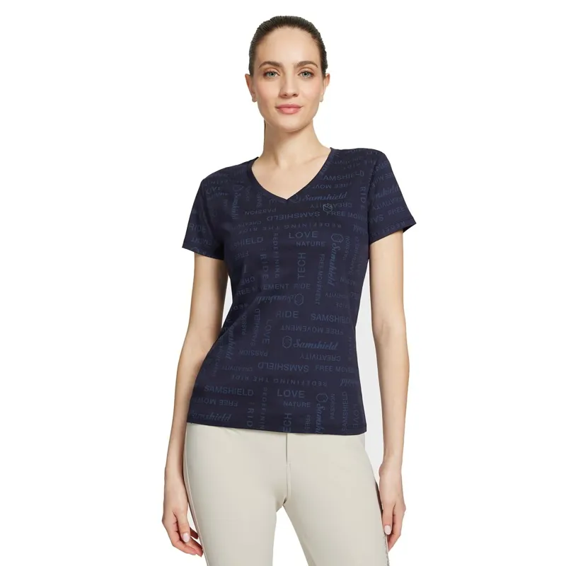 Samshield Auxane 24 Womens T-Shirt - Navy