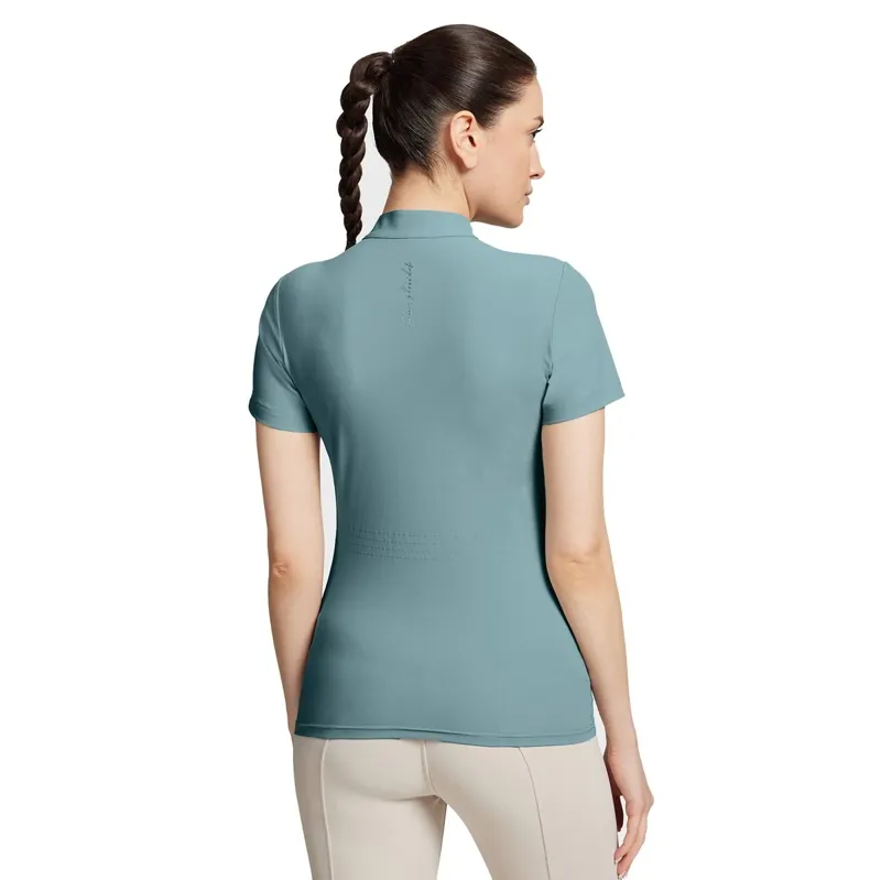 Samshield Bruna Short Sleeve Women's Polo Shirt - Tourmaline-2