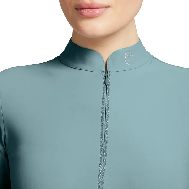 Samshield Bruna Short Sleeve Women's Polo Shirt - Tourmaline-1