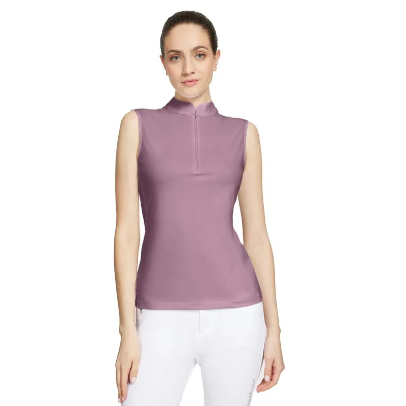 Samshield Bruna Sleeveless Womens Polo Shirt - Blush Pink