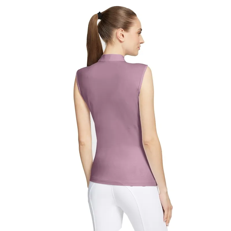 Samshield Bruna Sleeveless Womens Polo Shirt - Blush Pink-7