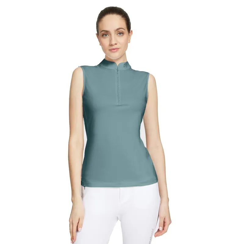 Samshield Bruna Sleeveless Womens Polo Shirt - Tourmaline