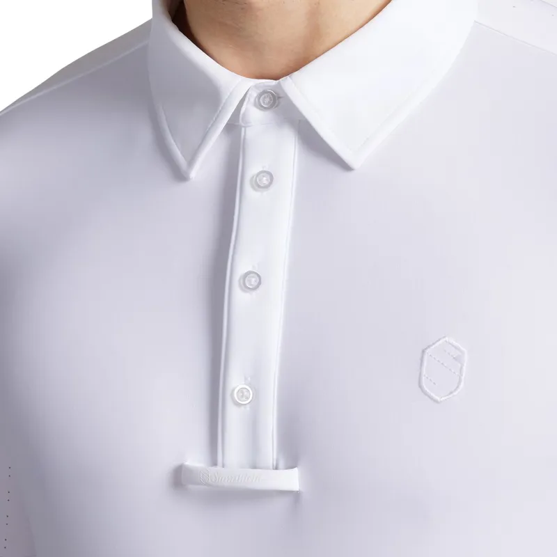 Samshield Calvin Short Sleeve Men's Competition Shirt - White-6