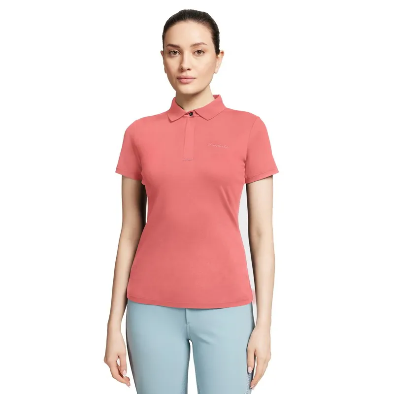 Samshield Celine Short Sleeve Women's Polo Shirt - Pomelo