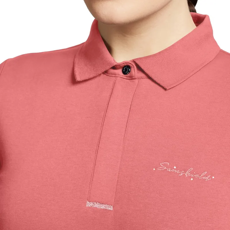 Samshield Celine Short Sleeve Women's Polo Shirt - Pomelo-1