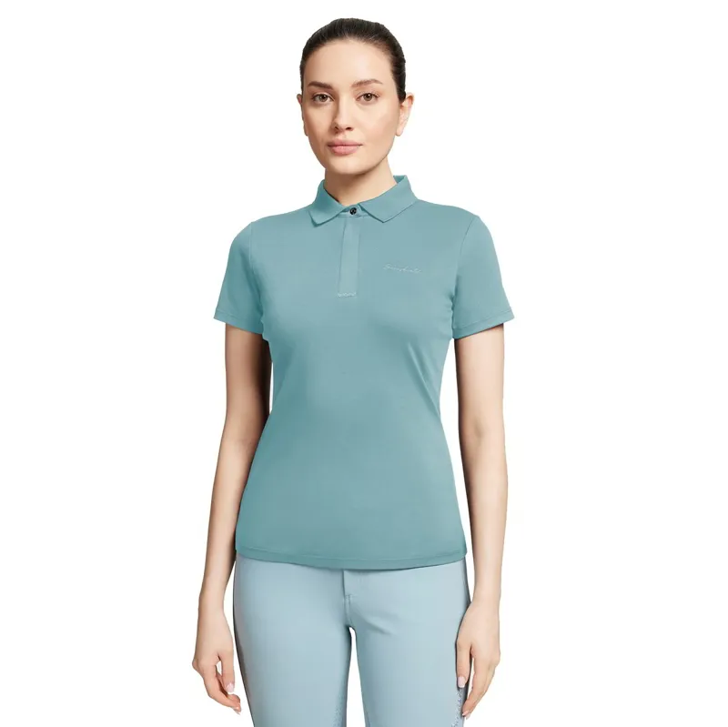 Samshield Celine Short Sleeve Womens Polo Shirt - Tourmaline