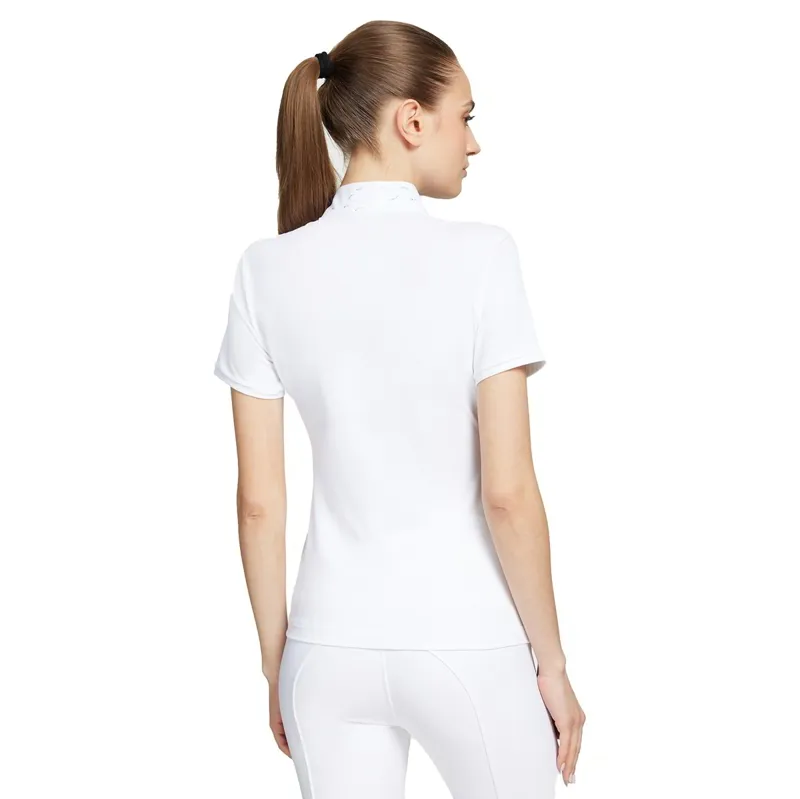 Samshield Julia Intarsia Ladies Competition Shirt - White-2