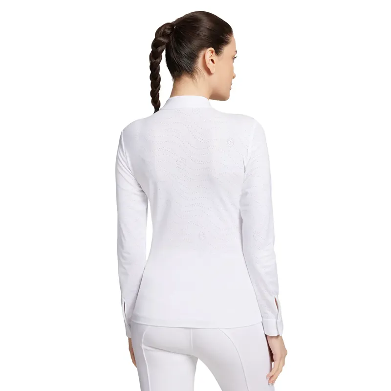 Samshield Louison Air Long Sleeve Women's Competition Shirt - White-2