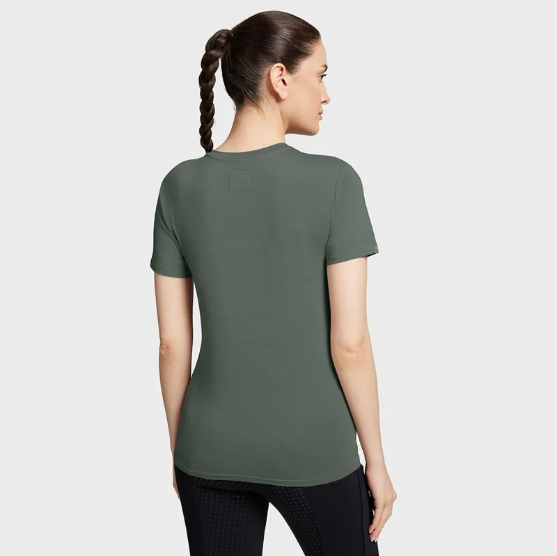 Samshield Albane Ladies Training Top - Dark Forest-2