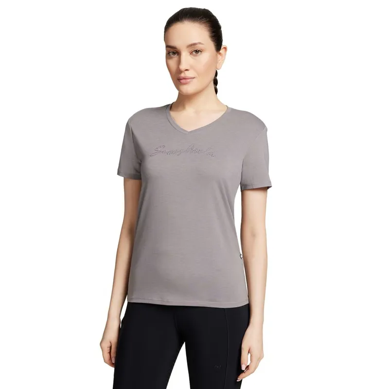 Samshield Albane Ladies Training Top - Light Gray
