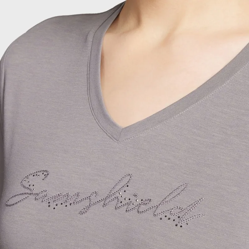 Samshield Albane Ladies Training Top - Light Gray-1