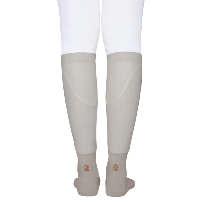 Samshield Balzane Crystal Bloom Tall Riding Socks - Beige-2