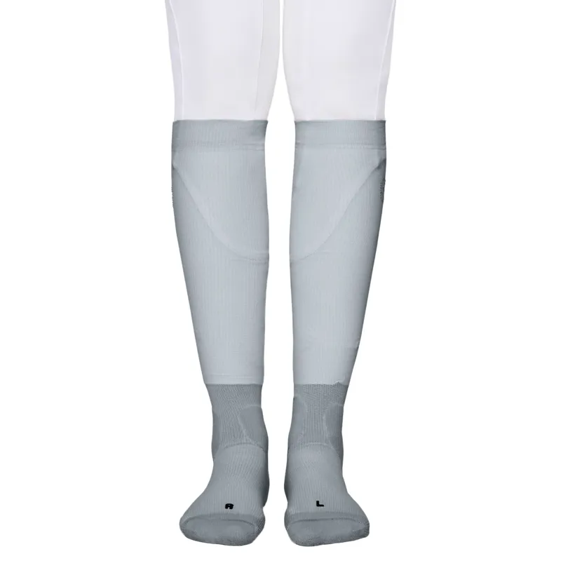 Samshield Balzane Crystal Bloom Tall Riding Socks - Grey-2
